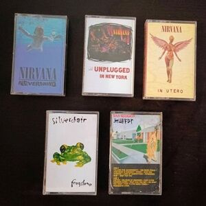 Nirvana and Silverchair Cassette Tape Collection